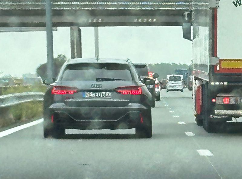Audi A6 (2023) spotted in Ablaincourt-Pressoir, France