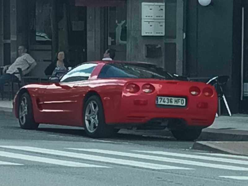 Chevrolet Corvette (2001) spotted in Soutelo de Montes, Spain