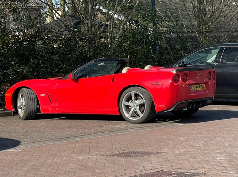 Chevrolet Corvette (2009) spotted in Groningen, The Netherlands