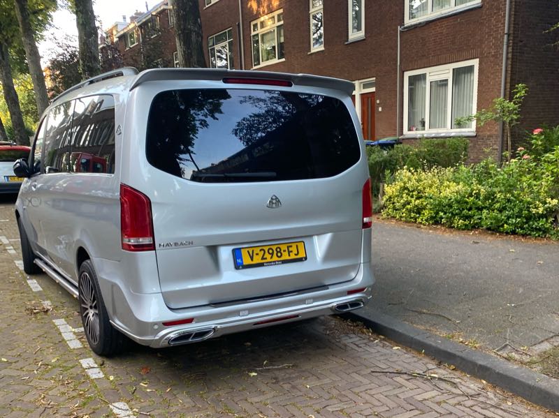 Maybach Mercedes-Maybach V-Class spotted in Dordrecht