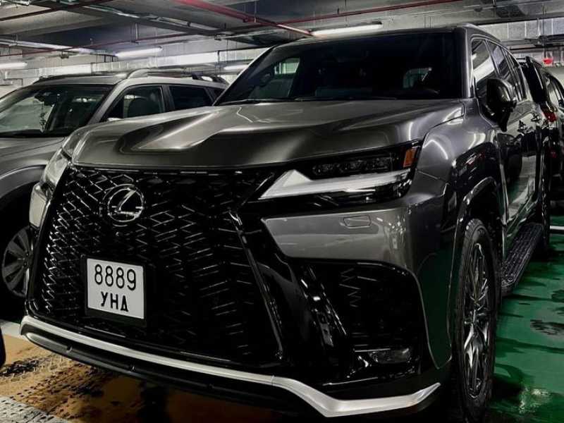 Lexus LX spotted in Ongon