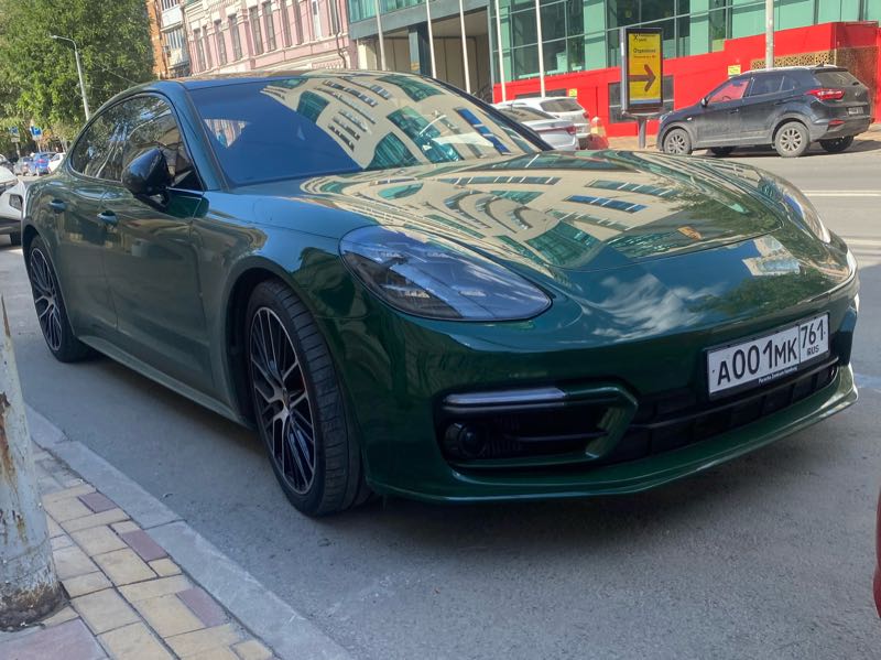 Porsche Panamera spotted in Rostov-on-Don
