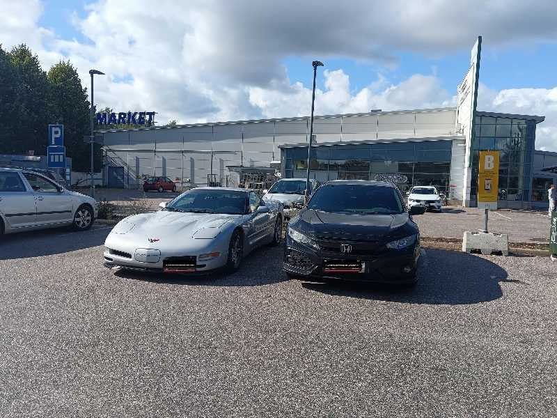 Chevrolet Corvette spotted in Vantaa