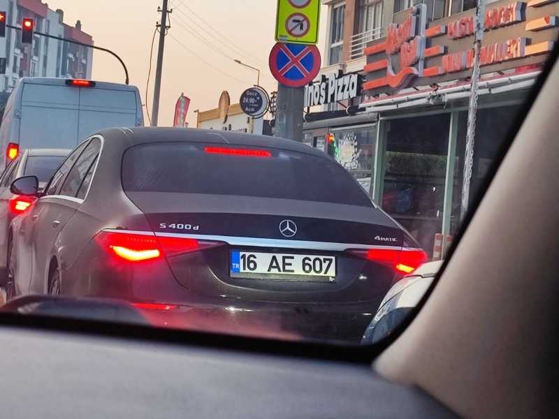 Mercedes-Benz S 400d spotted in Bursa