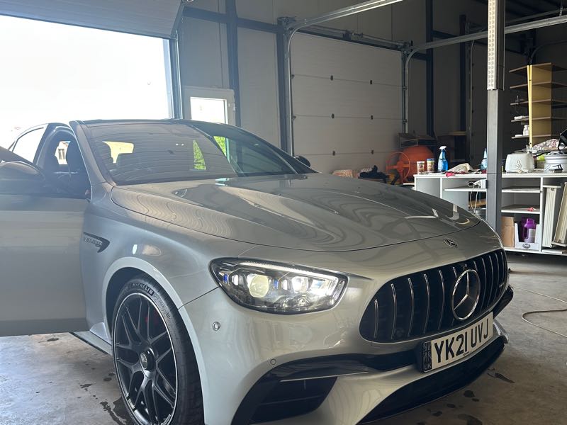 Mercedes-Benz E-Class AMG spotted in Braşov