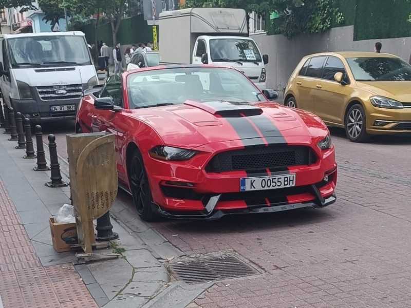 Ford Mustang GT spotted in Boğazlıyan