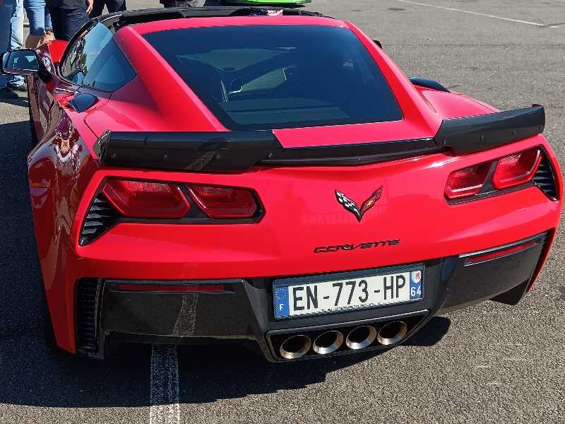Chevrolet Corvette (2015) spotted in Fontenay-le-Comte, France