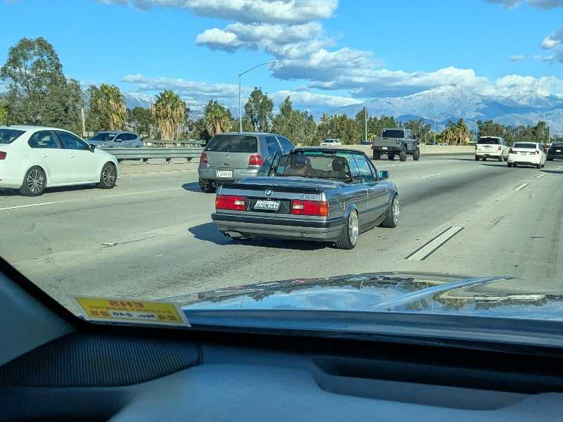 BMW 3 Series (1985) spotted in Los Angeles, United States