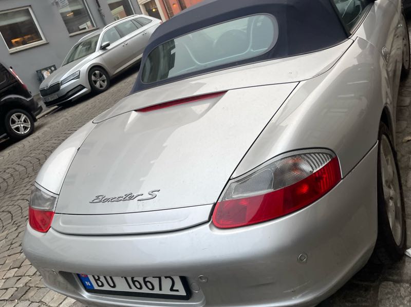 Porsche Boxster S spotted in Oslo