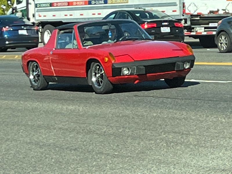 Porsche 914 spotted in South Hill