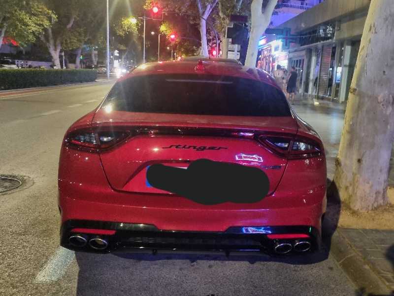 Kia Stinger spotted in Benidorm