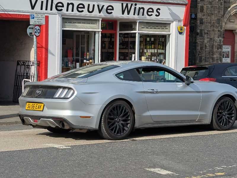 Ford Mustang spotted in Peebles