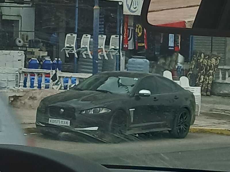 Jaguar XF spotted in Béjaïa