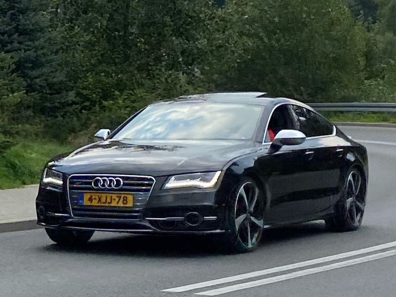 Audi A7 spotted in Zakopane