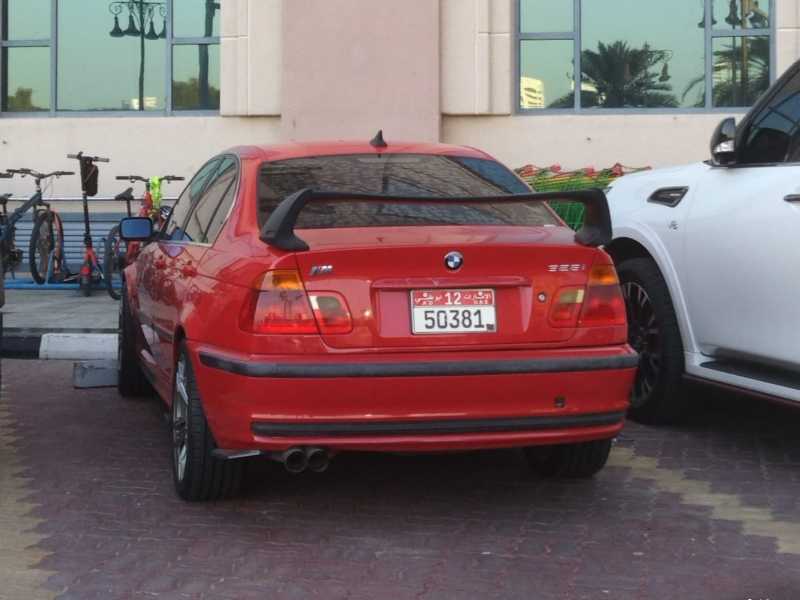 BMW M3 (2002) spotted in Dubai, United Arab Emirates