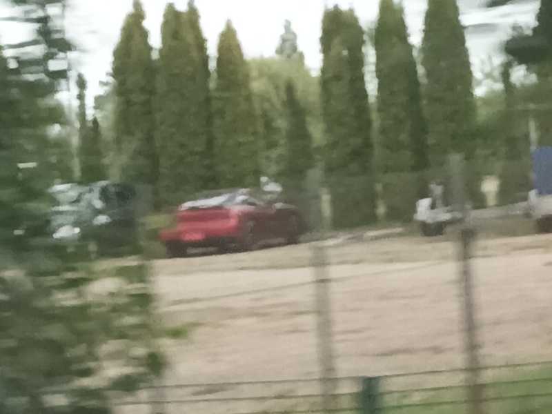 Porsche Taycan spotted in Ventspils