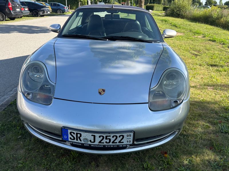 Porsche Boxster spotted in Deggendorf