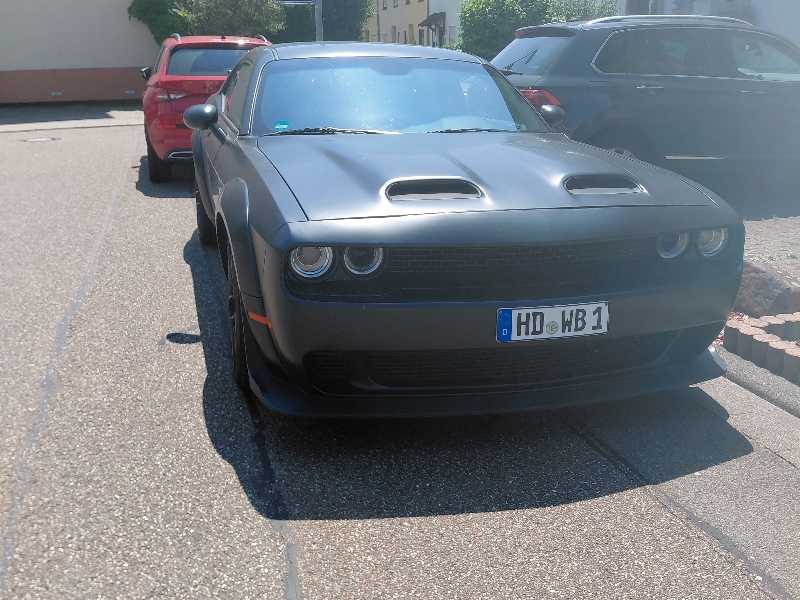 Dodge Challenger (2021) spotted in Heidelberg, Germany