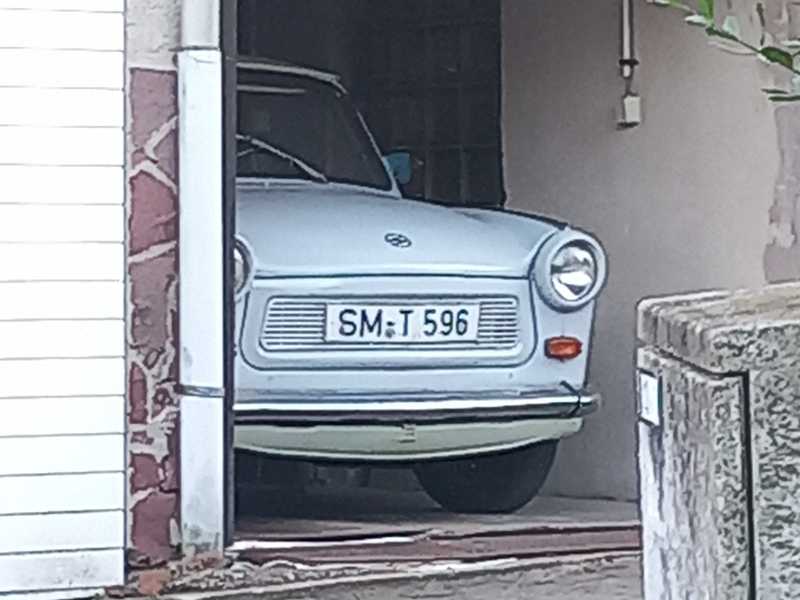 Trabant 601 spotted in Zella-Mehlis