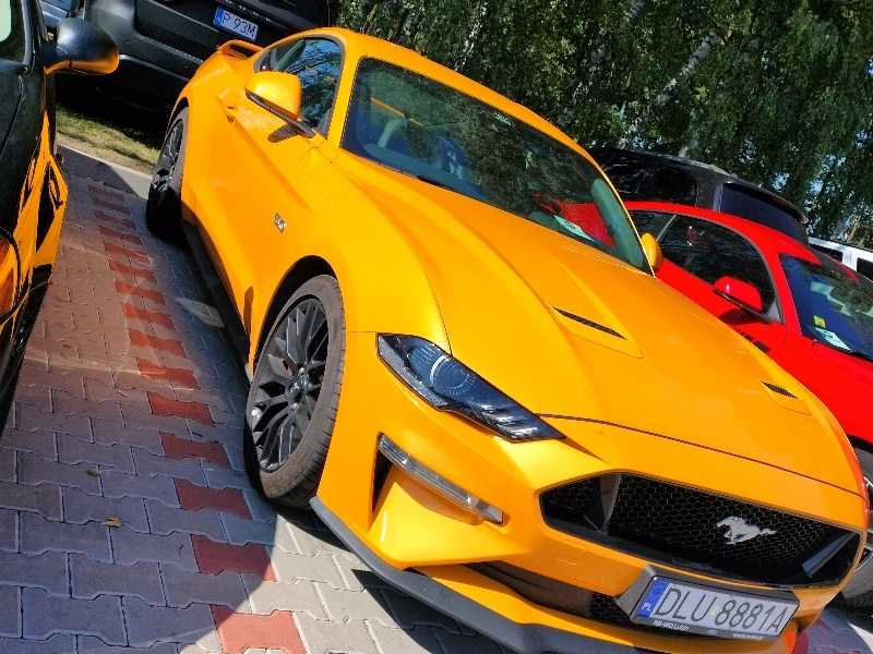 Ford Mustang GT (2018) spotted in Ostrów Wielkopolski, Poland