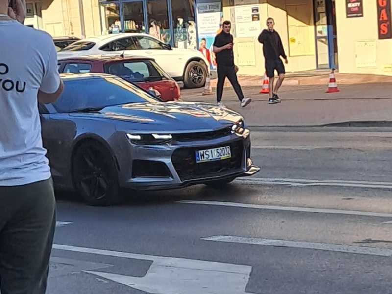 Chevrolet Camaro spotted in Siedlce