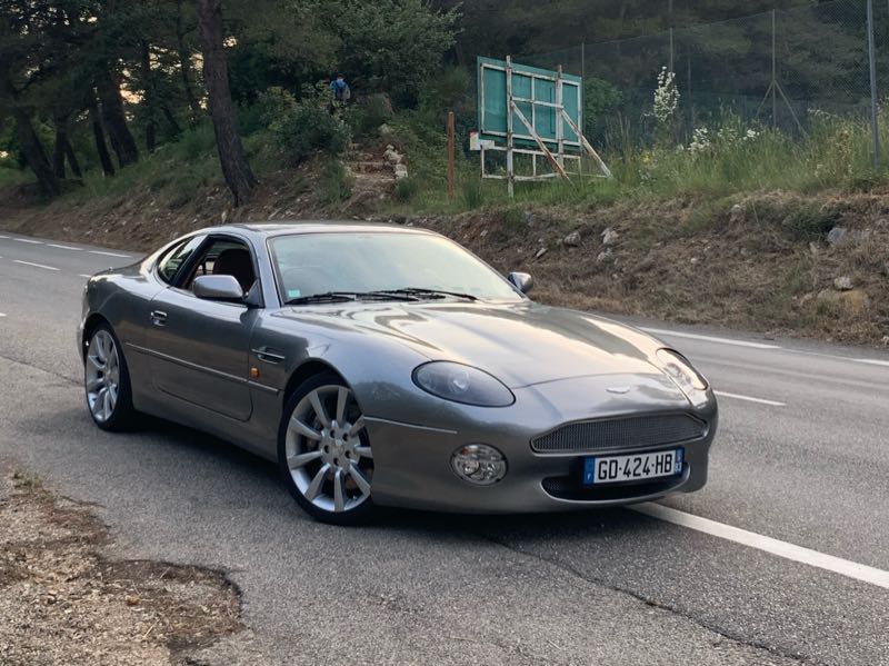 Aston Martin DB7 spotted in Épinal
