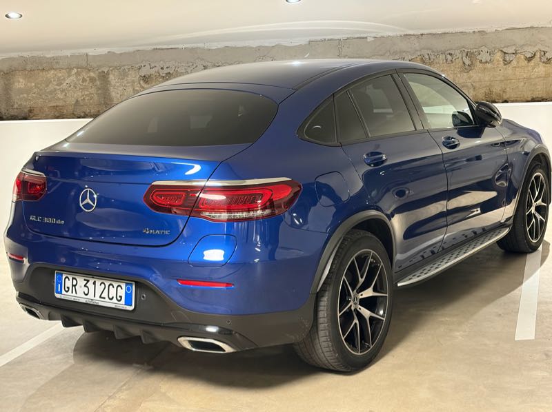 Mercedes-Benz GLC 300 Coupe spotted in Selva