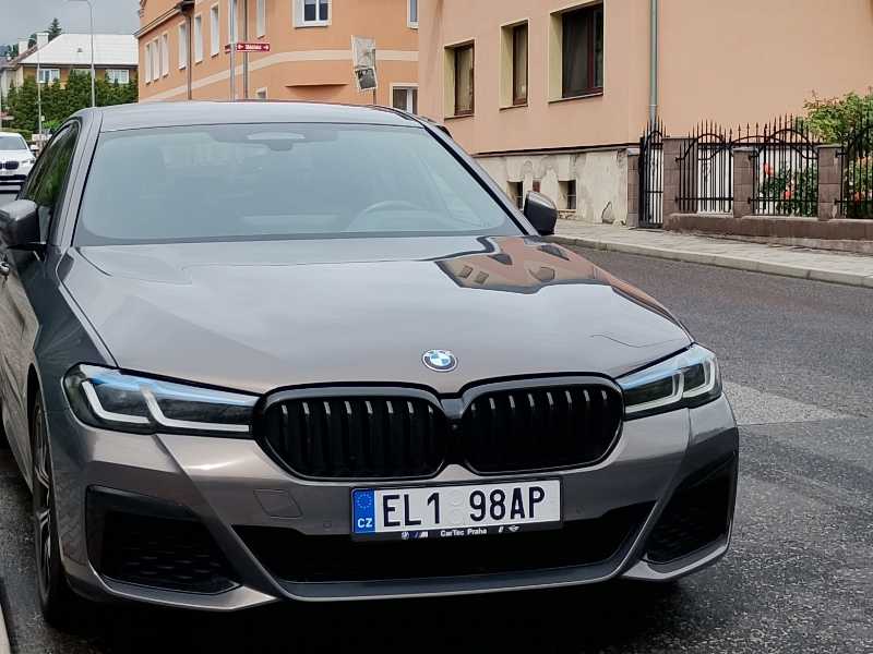 BMW 5 Series spotted in Nový Bor