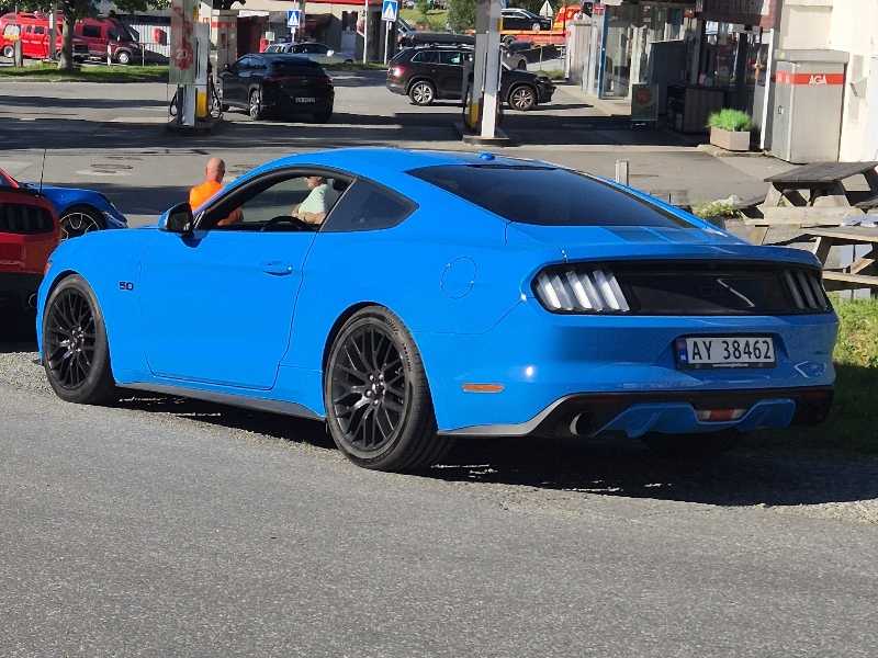 Ford Mustang GT spotted in Odda