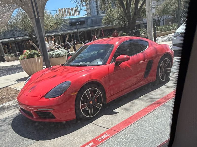 Porsche 718 Cayman (2023) spotted in Austin, United States