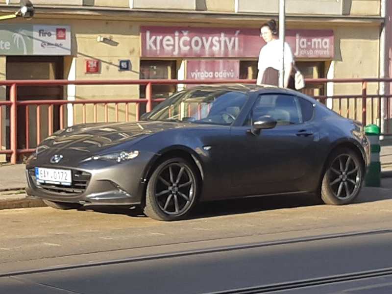 Mazda MX-5 (2018) spotted in Prague, Czechia