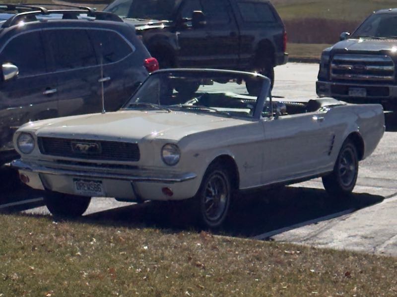 Ford Mustang (1966) spotted in Howard, United States