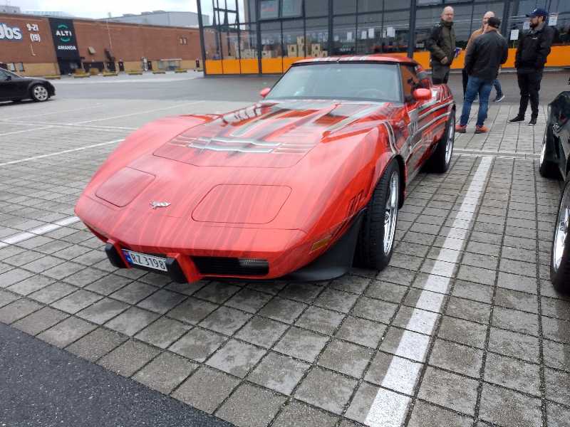 Chevrolet Corvette spotted in Haugesund