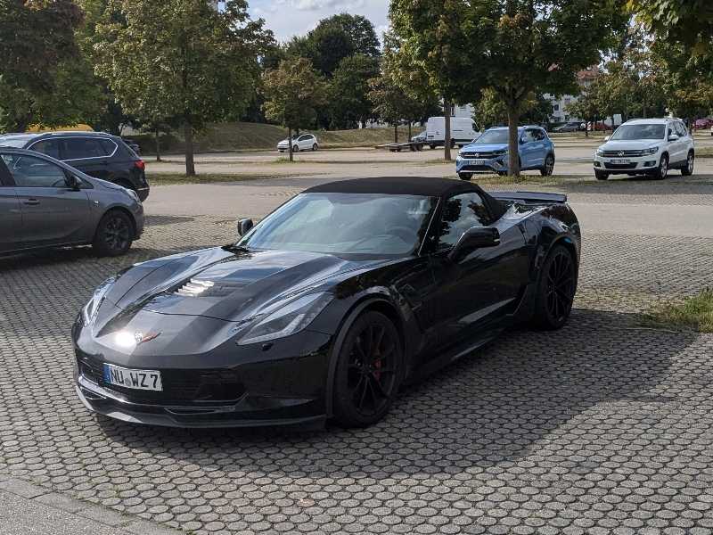 Chevrolet Corvette (2019) spotted in Ulm, Germany