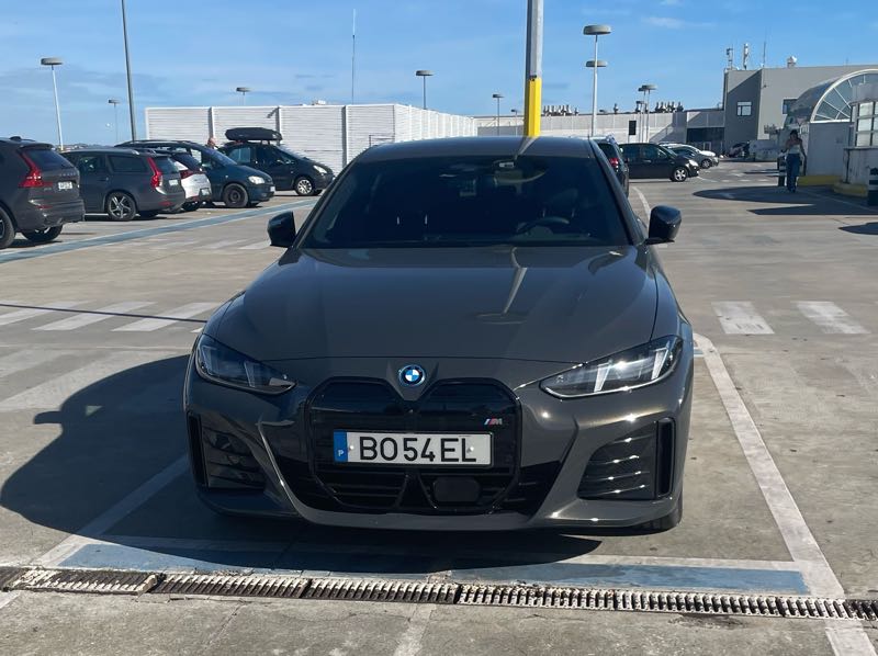 BMW i4 M50 spotted in Lisbon