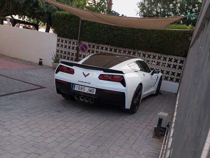 Chevrolet Corvette spotted in Torroella de Montgrí