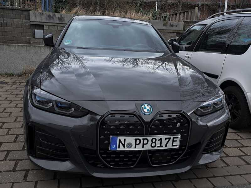 BMW i4 (2022) spotted in Nuremberg, Germany
