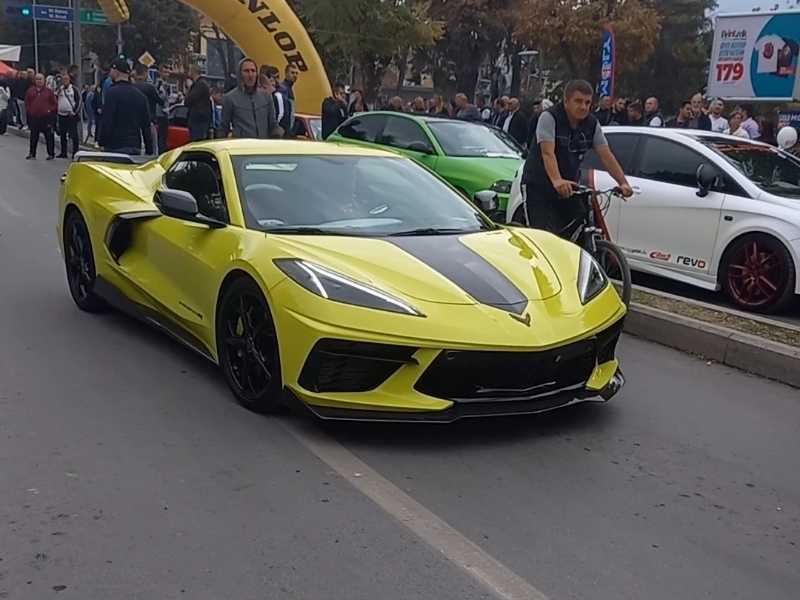 Chevrolet Corvette spotted in Prilep
