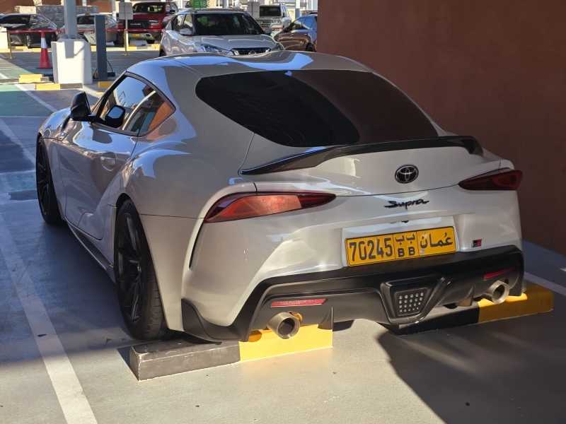 Toyota Supra spotted in Muscat