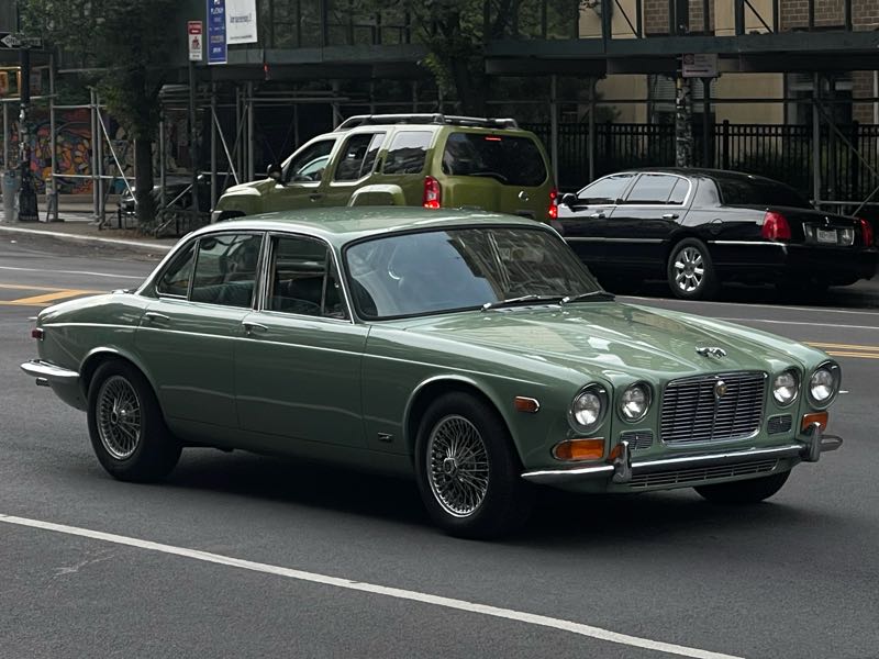 Jaguar XJ6 spotted in New York City