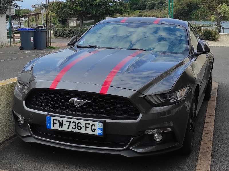 Ford Mustang spotted in Les Sables-d'Olonne