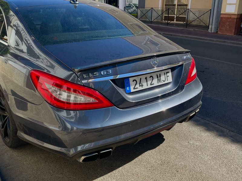Mercedes-Benz CLS63 AMG spotted in Utrera