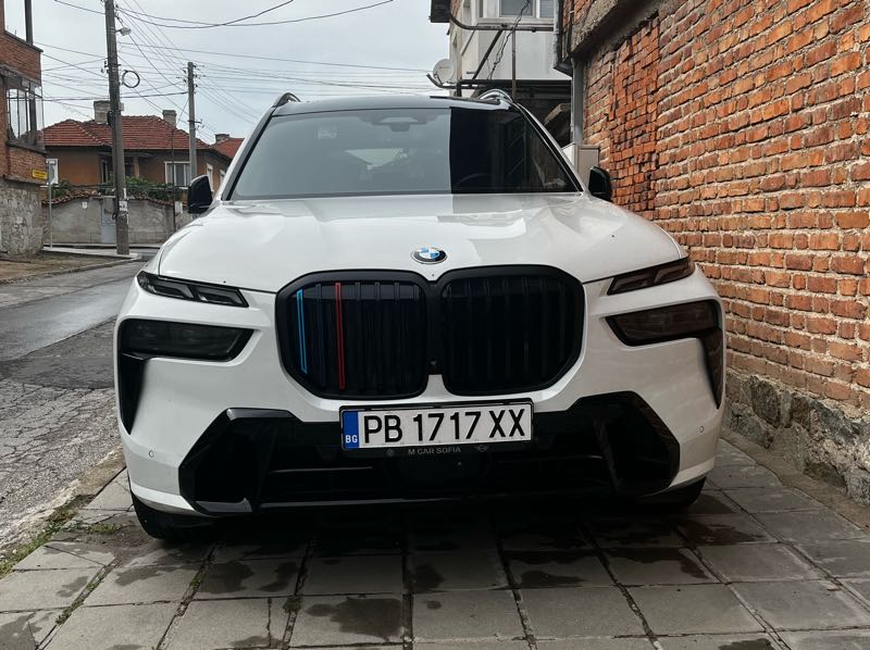 BMW X7 spotted in Panagyurishte