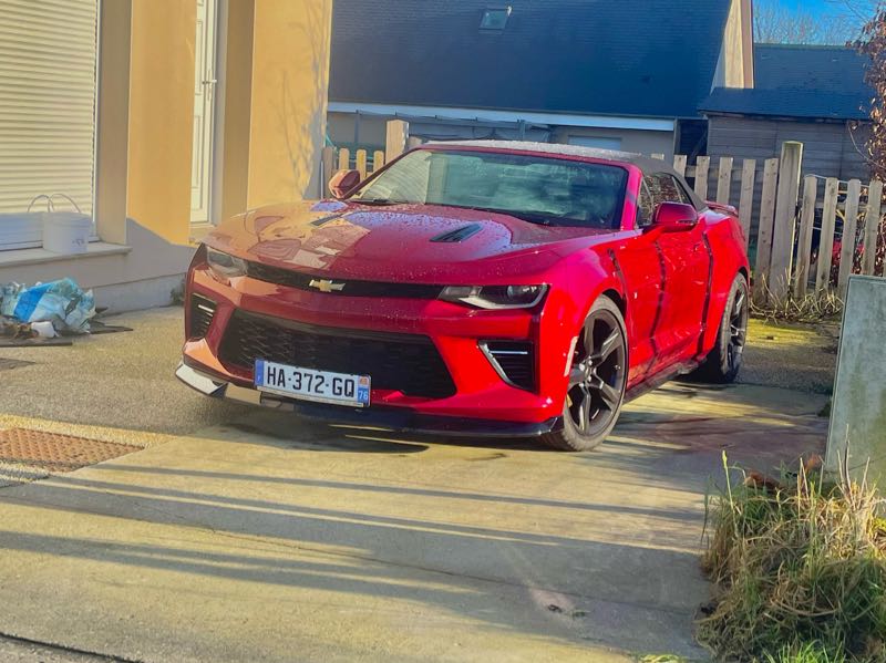 Chevrolet Camaro spotted in Le Havre