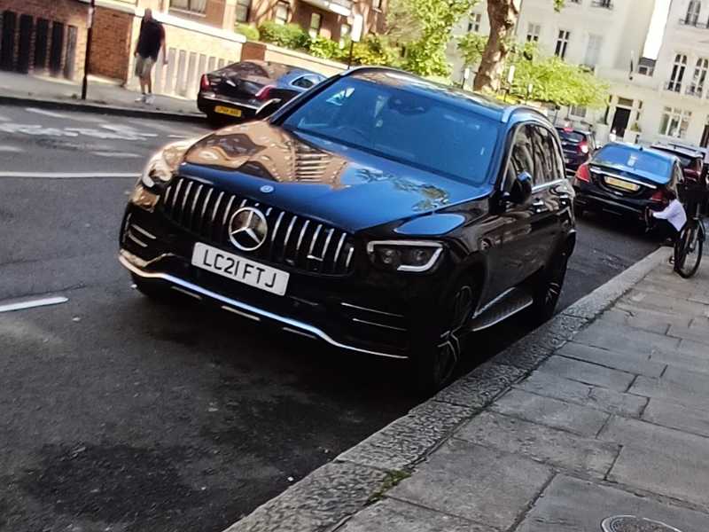Mercedes-Benz GLC 63 spotted in London