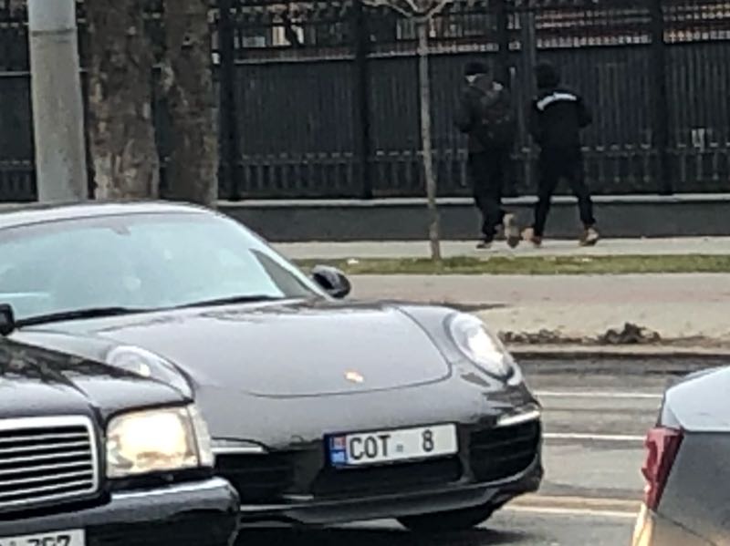 Porsche 911 spotted in Bucovăţ