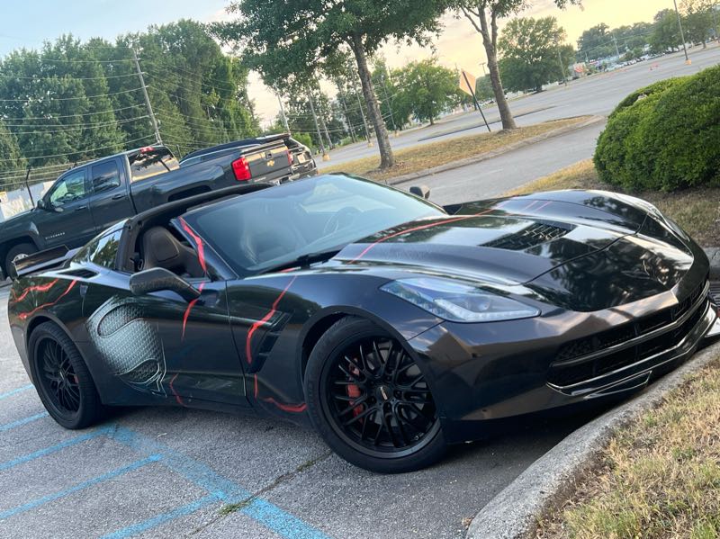 Chevrolet Corvette (2019) spotted in East Chattanooga, United States