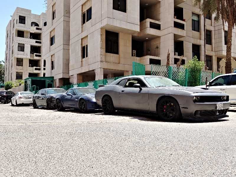 Dodge Challenger spotted in Al Aḩmadī