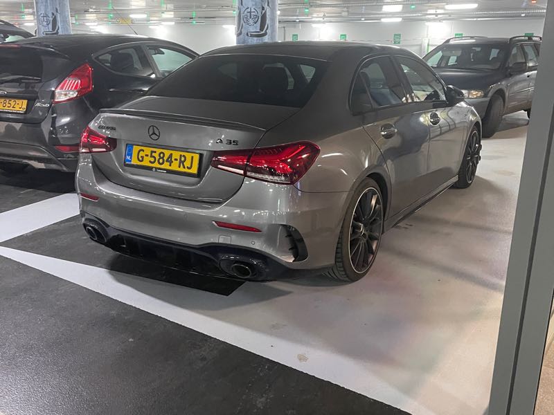 Mercedes-Benz A35 spotted in Oss