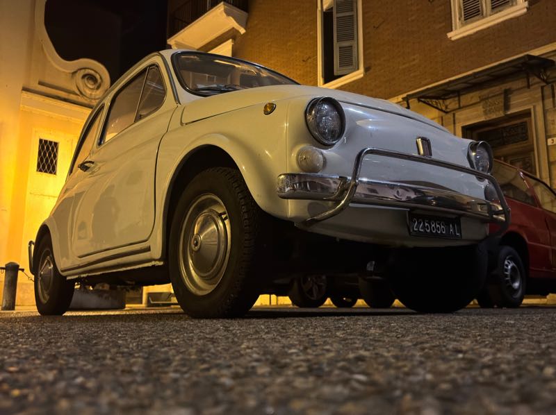 Fiat 500 spotted in Alessandria